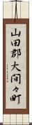 山田郡大間々町 Scroll
