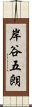 岸谷五朗 Scroll