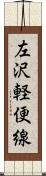 左沢軽便線 Scroll
