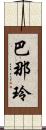 巴那玲 Scroll