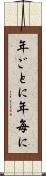 年ごとに Scroll