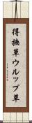 得撫草 Scroll