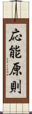 応能原則 Scroll