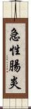 急性腸炎 Scroll