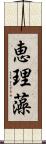 恵理藻 Scroll