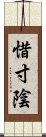 惜寸陰 Scroll
