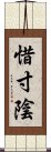 惜寸陰 Scroll