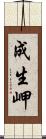 成生岬 Scroll