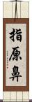 指原鼻 Scroll