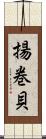 揚巻貝 Scroll