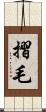 摺毛 Scroll