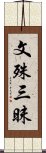 文殊三昧 Scroll