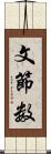 文節数 Scroll