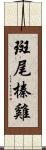 斑尾榛雞 Scroll