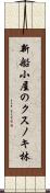 新船小屋のクスノキ林 Scroll