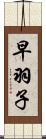 早羽子 Scroll