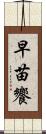 早苗饗 Scroll