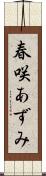 春咲あずみ Scroll