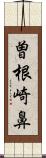 曽根崎鼻 Scroll