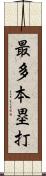 最多本塁打 Scroll