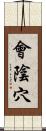 會陰穴 Scroll