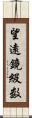 望遠鏡級数 Scroll