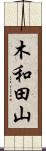 木和田山 Scroll