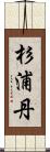 杉浦丹 Scroll