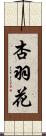 杏羽花 Scroll