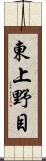 東上野目 Scroll