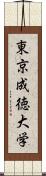 東京成徳大学 Scroll