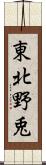 東北野兎 Scroll