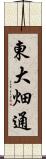 東大畑通 Scroll