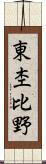 東杢比野 Scroll