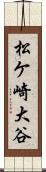 松ケ崎大谷 Scroll