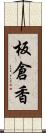 板倉香 Scroll