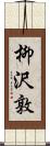 柳沢敦 Scroll