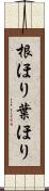 根ほり葉ほり Scroll