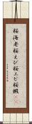 桜海老 Scroll
