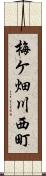 梅ケ畑川西町 Scroll