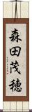 森田茂穂 Scroll