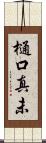樋口真未 Scroll