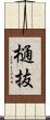 樋抜 Scroll