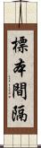 標本間隔 Scroll