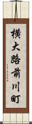横大路前川町 Scroll