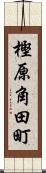 樫原角田町 Scroll