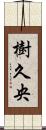 樹久央 Scroll