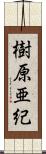 樹原亜紀 Scroll