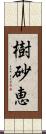 樹砂恵 Scroll