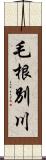 毛根別川 Scroll